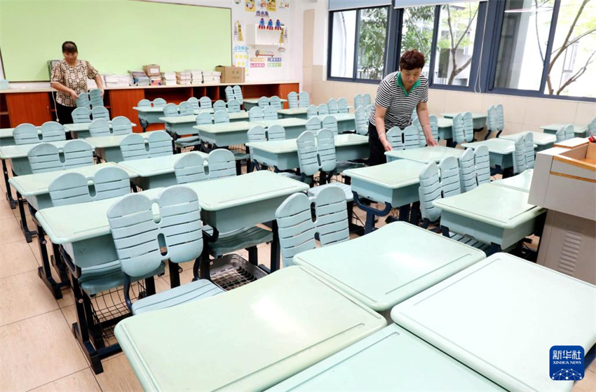 Novo semestre letivo prestes a come?ar em toda a China