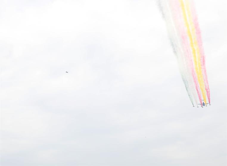 Avi?es da for?a aérea chinesa participam em show aéreo no Egito