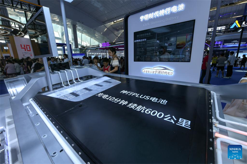 Exposi??o destaca conquistas na indústria de baterias e cadeias de suprimentos na Conferência Mundial de Baterias de Energia de 2024