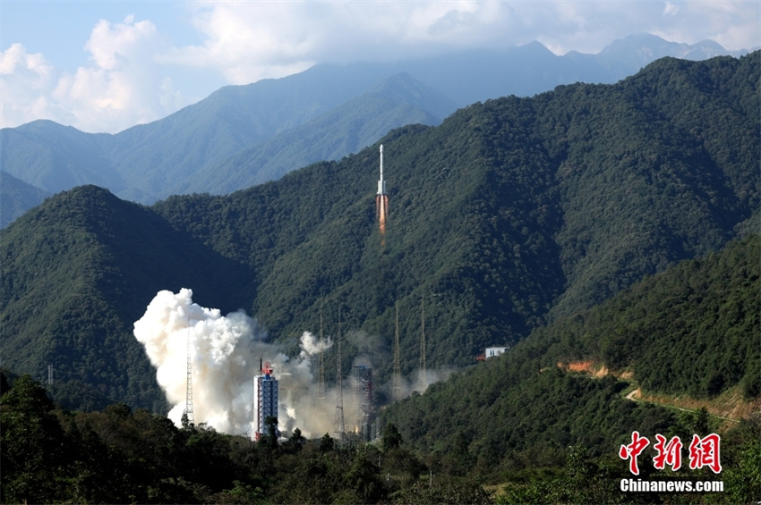 China lan?a dois satélites de navega??o BeiDou