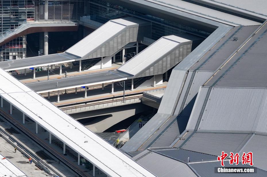 Constru??o da Esta??o Ferroviária Sul de Suzhou é acelerada