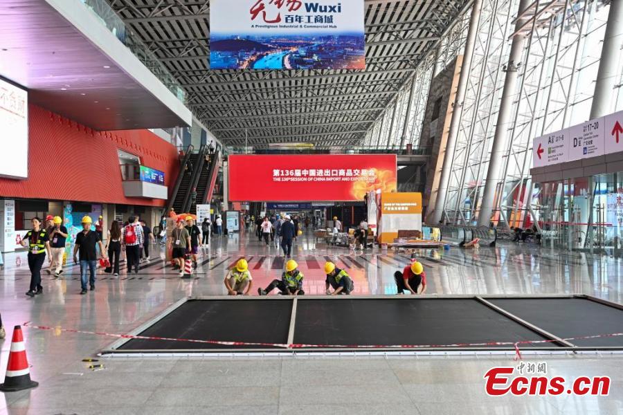 Guangzhou se prepara para a 136a Feira de Cant?o