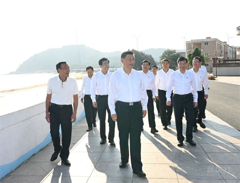 Xi Jinping? inspeciona Zhangzhou em Fujian, leste da China