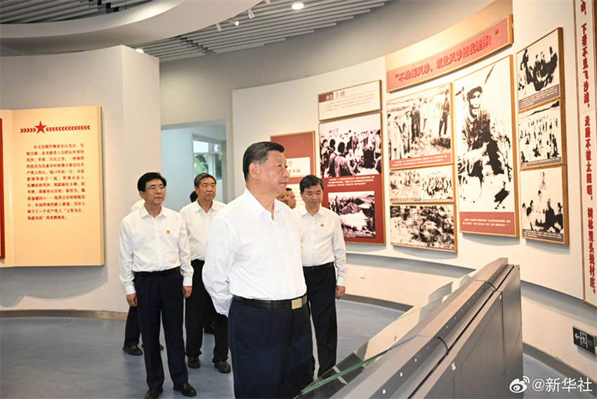 Xi Jinping visita sal?o memorial de Gu Wenchang
