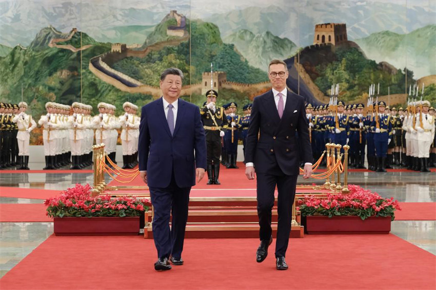 Xi Jinping incentiva mais coopera??o China-Finlandia em setores emergentes