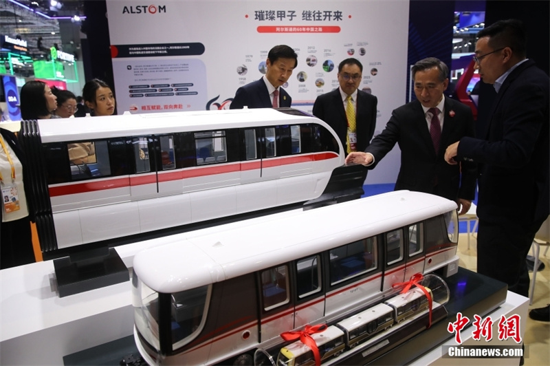 Galeria: área de exibi??o de equipamentos tecnológicos em destaque na CIIE