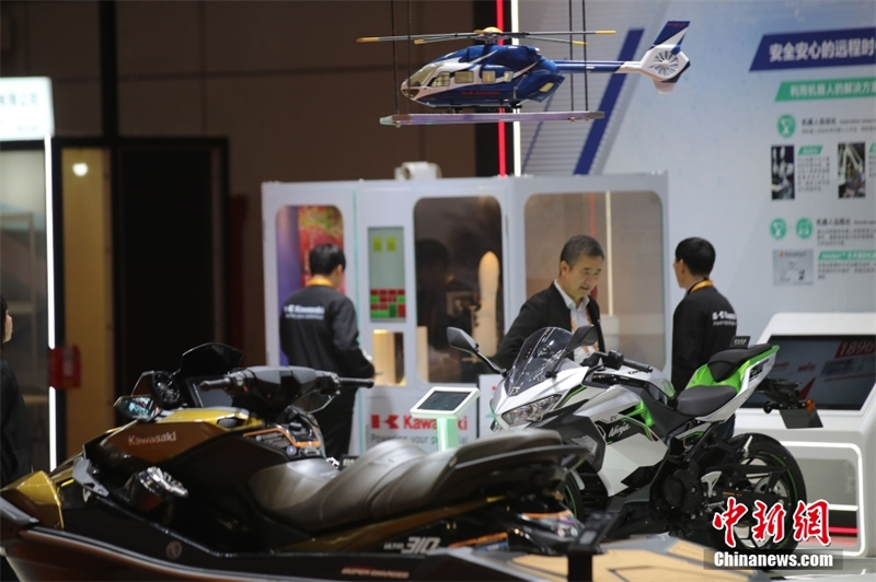 Galeria: área de exibi??o de equipamentos tecnológicos em destaque na CIIE