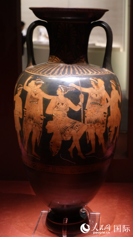 Exposi??o especial com artefato grego antigo inaugurada em Beijing