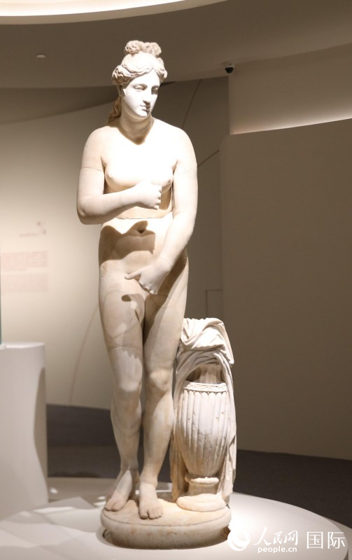 Exposi??o especial com artefato grego antigo inaugurada em Beijing