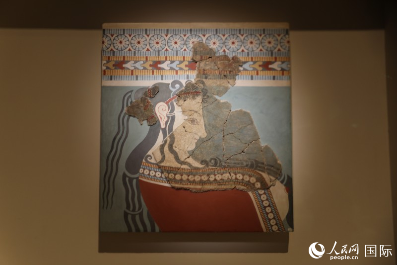 Exposi??o especial com artefato grego antigo inaugurada em Beijing