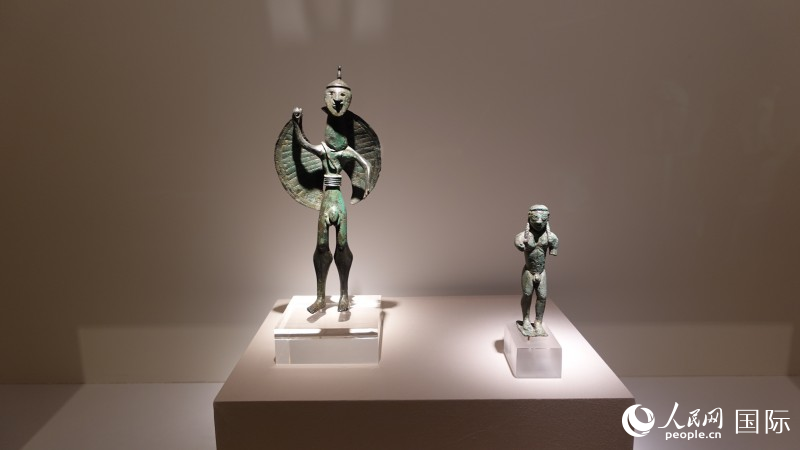 Exposi??o especial com artefato grego antigo inaugurada em Beijing