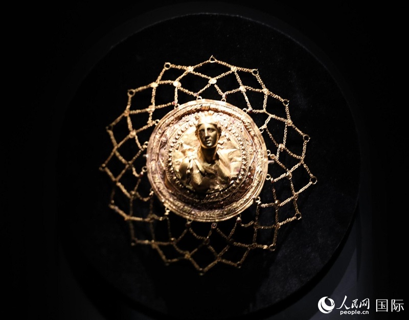 Exposi??o especial com artefato grego antigo inaugurada em Beijing