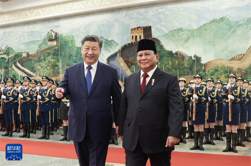 Presidentes chinês e indonésio prometem esfor?os conjuntos para construir comunidade com futuro compartilhado