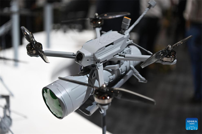 UAVs e sistemas aéreos n?o tripulados exibidos no Airshow China