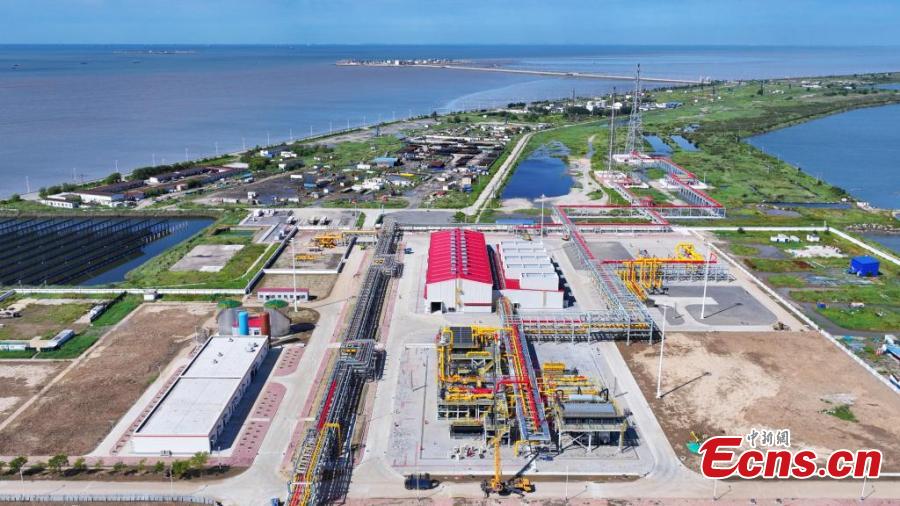 Primeira esta??o de armazenamento de gás offshore da China entra em opera??o