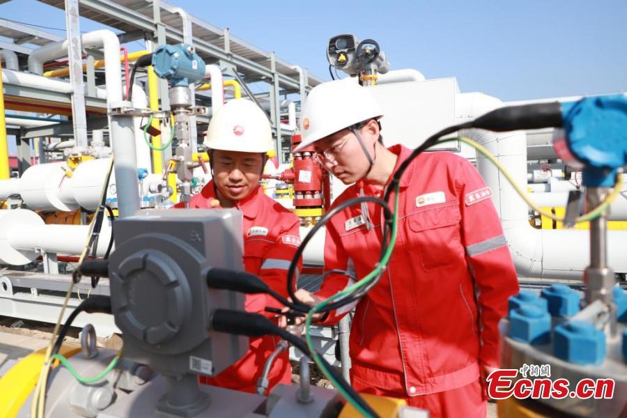 Primeira esta??o de armazenamento de gás offshore da China entra em opera??o