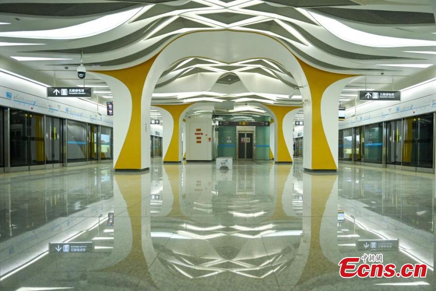 Segunda linha de metr? totalmente automatizada inicia testes em Chengdu