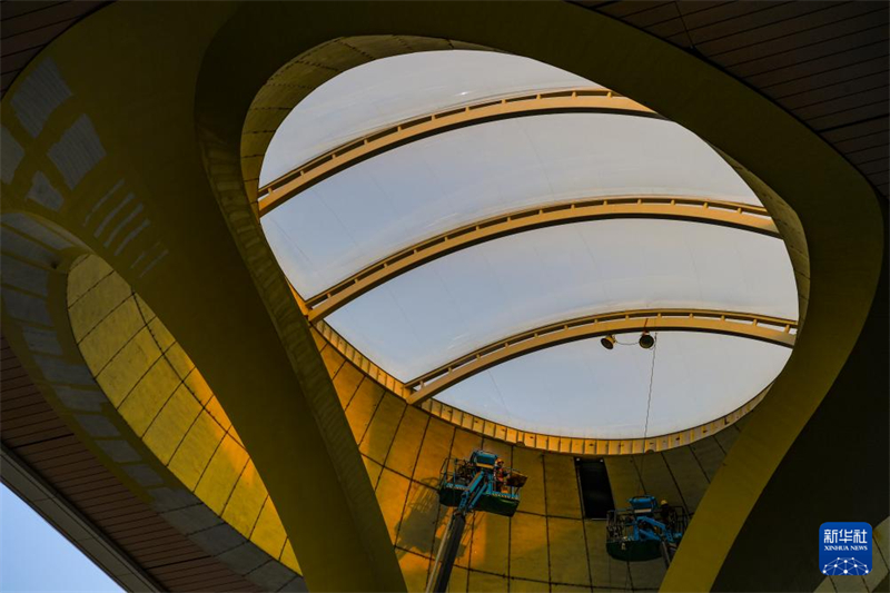 Maior centro ferroviário de alta velocidade do oeste da China em constru??o acelerada