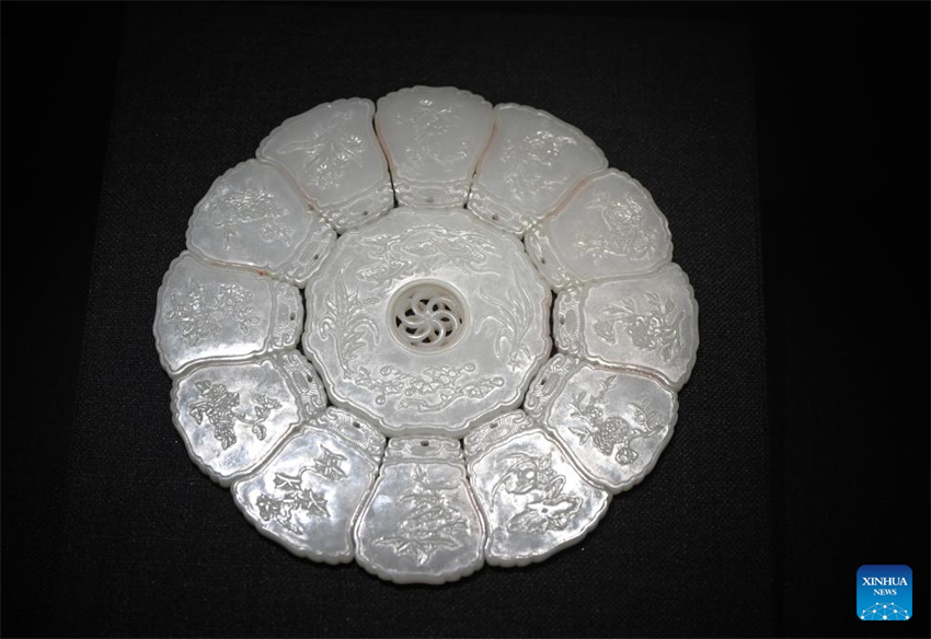 Exposi??o sobre a cultura do jade Hetian é realizada no Museu do Palácio em Beijing
