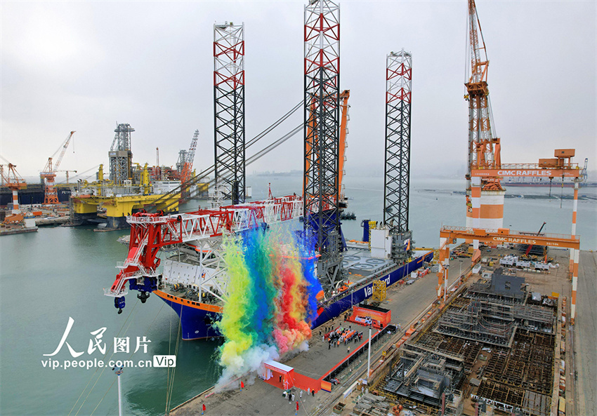 Shandong: maior navio de instala??o de energia eólica offshore do mundo foi entregue