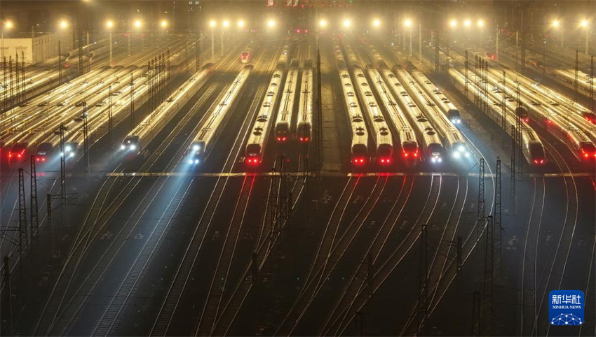 Corrida de viagens do Festival da Primavera da China come?a