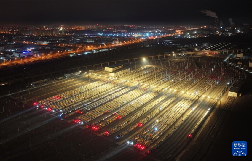 Corrida de viagens do Festival da Primavera da China come?a