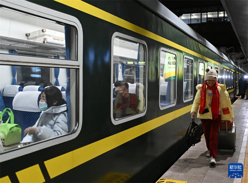 Corrida de viagens do Festival da Primavera da China come?a