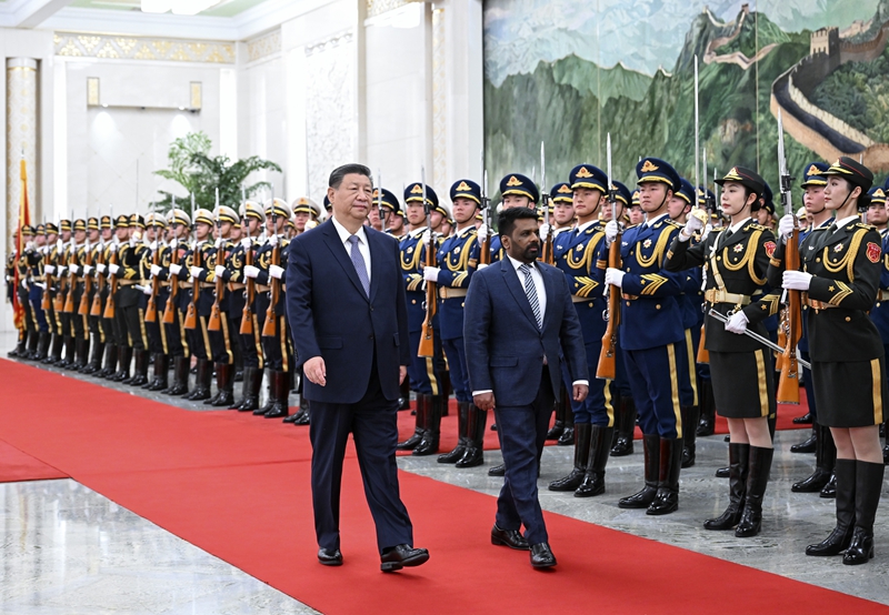 Xi Jinping pede promo??o de novos destaques na coopera??o China-Sri Lanka