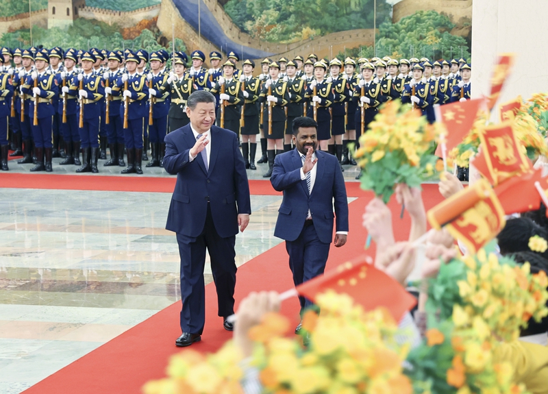 Xi Jinping pede promo??o de novos destaques na coopera??o China-Sri Lanka