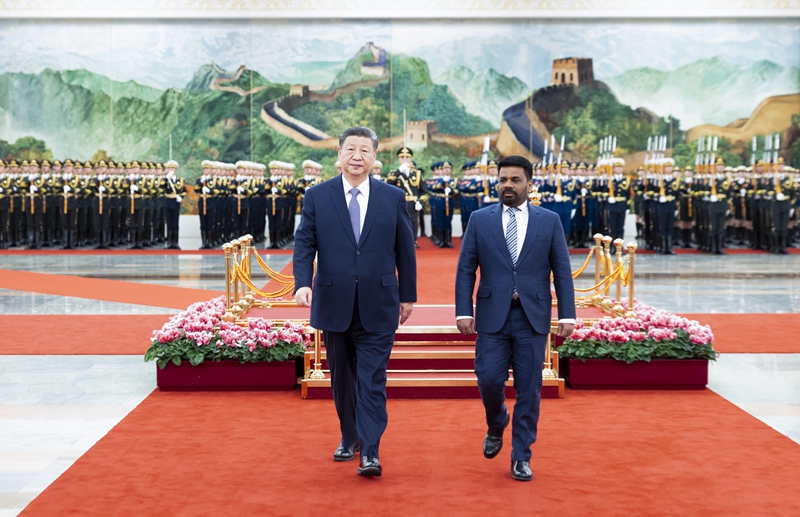 Xi Jinping pede promo??o de novos destaques na coopera??o China-Sri Lanka
