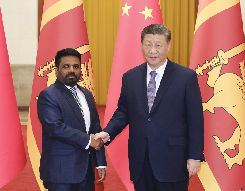 Xi Jinping pede promo??o de novos destaques na coopera??o China-Sri Lanka