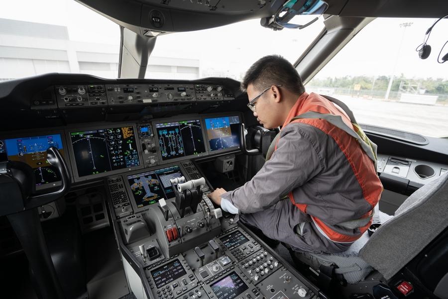 Porto de Livre Comércio de Hainan recebe primeiro pedido de manuten??o de aeronaves de entrada em 2025