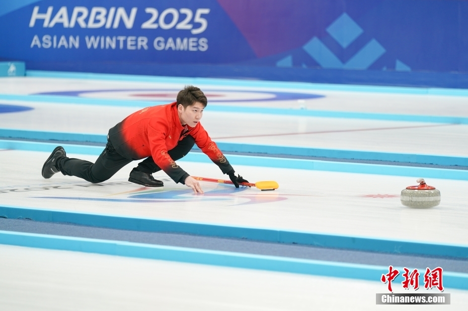 Jogos Asiáticos de Inverno de Harbin: equipe da China vence Cazaquist?o na primeira etapa de curling duplo misto