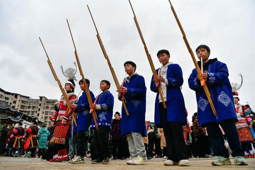 Guizhou celebra Festival de Lusheng