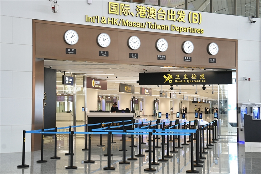 Terminal T5 do Aeroporto Internacional Xianyang de Xi'an foi oficialmente colocado em opera??o