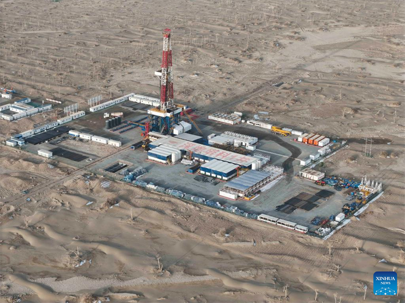 China conclui perfura??o do po?o vertical mais profundo da ásia