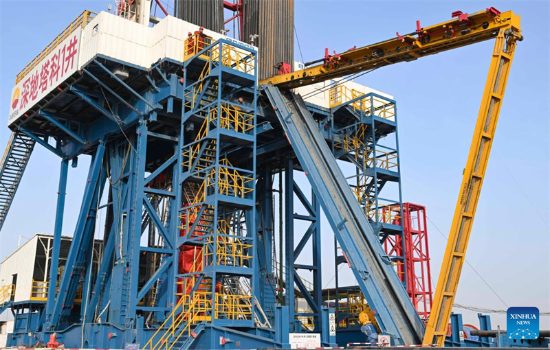 China conclui perfura??o do po?o vertical mais profundo da ásia