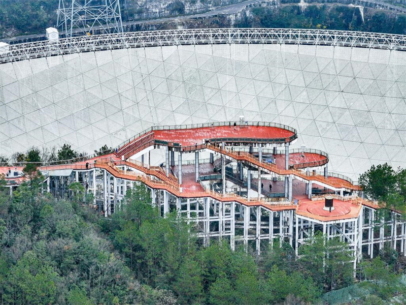 Turismo educacional em ciência com FAST é tendência em Guizhou, sudoeste da China