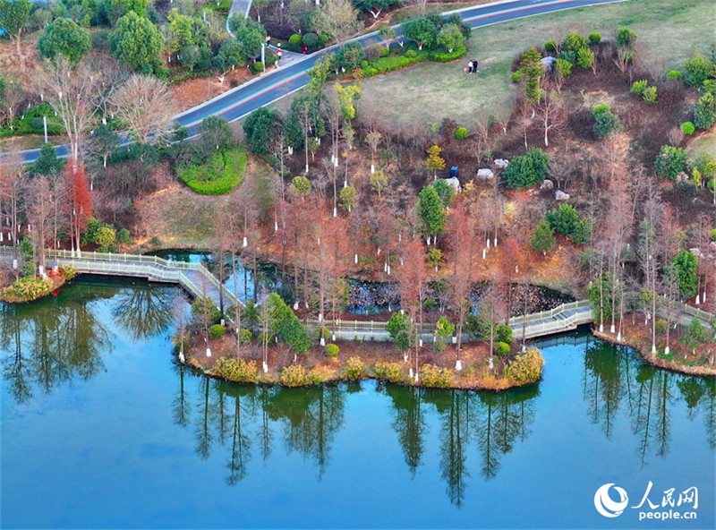 Anyuan aposta na cria??o de espa?os verdes e promove vida saudável