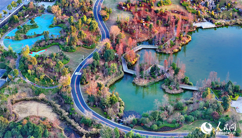 Anyuan aposta na cria??o de espa?os verdes e promove vida saudável