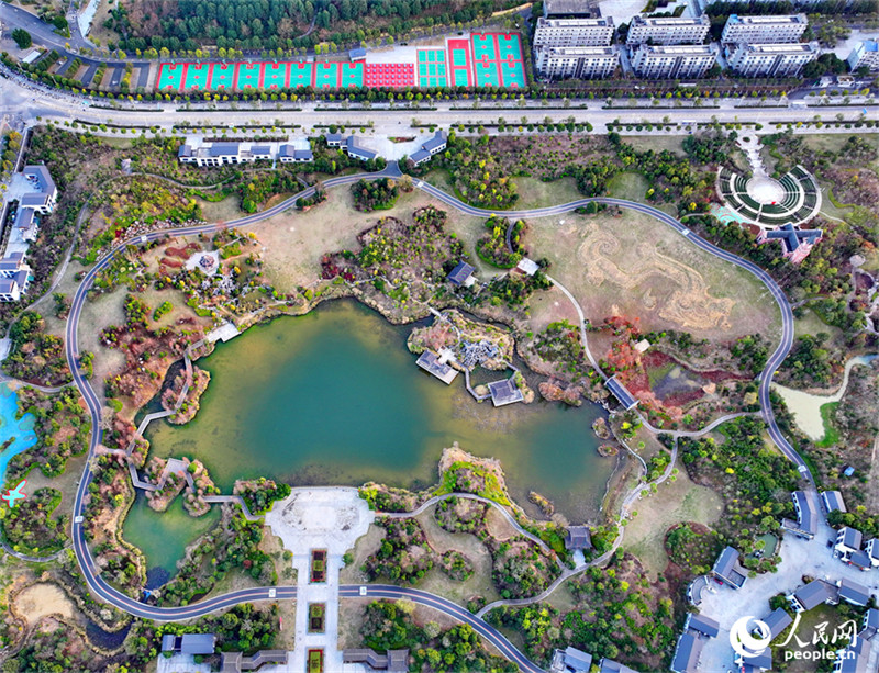 Anyuan aposta na cria??o de espa?os verdes e promove vida saudável