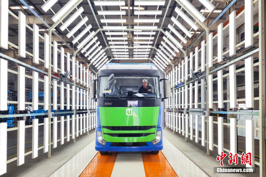 China lan?a primeiros caminh?es movidos a hidrogênio de 200KW em Tianjin