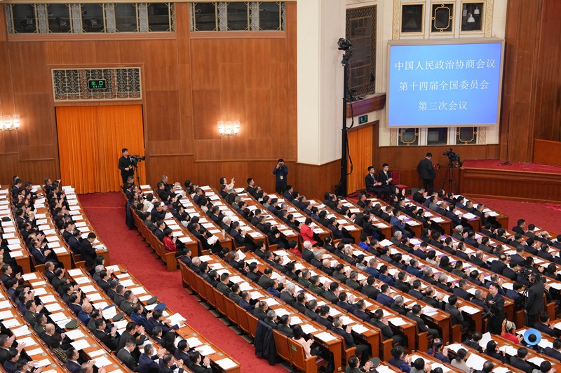 Principal órg?o consultivo político da China realiza segunda reuni?o plenária da sess?o anual