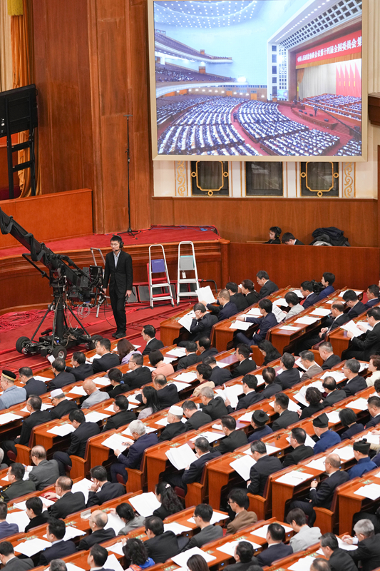 Principal órg?o consultivo político da China realiza segunda reuni?o plenária da sess?o anual