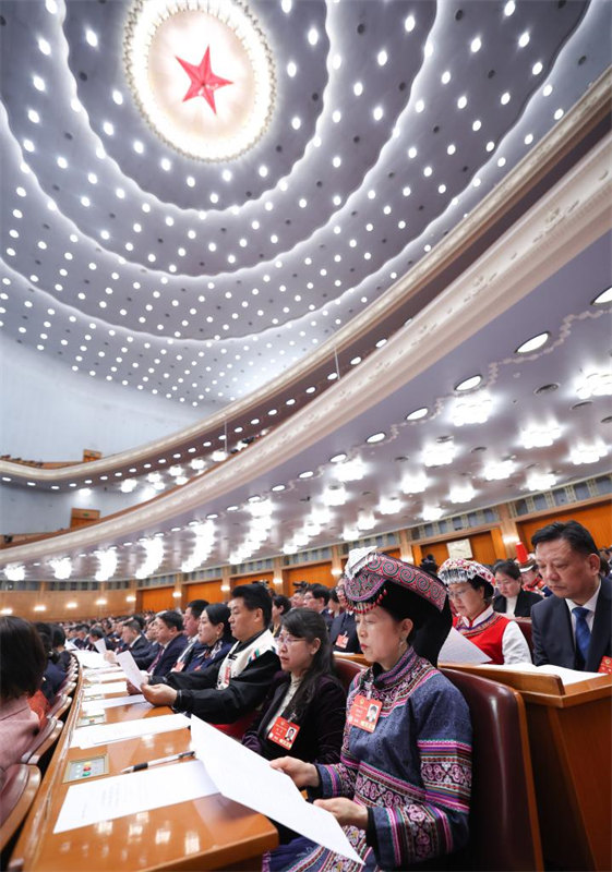 órg?o consultivo político máximo da China realiza reuni?o de encerramento da sess?o anual