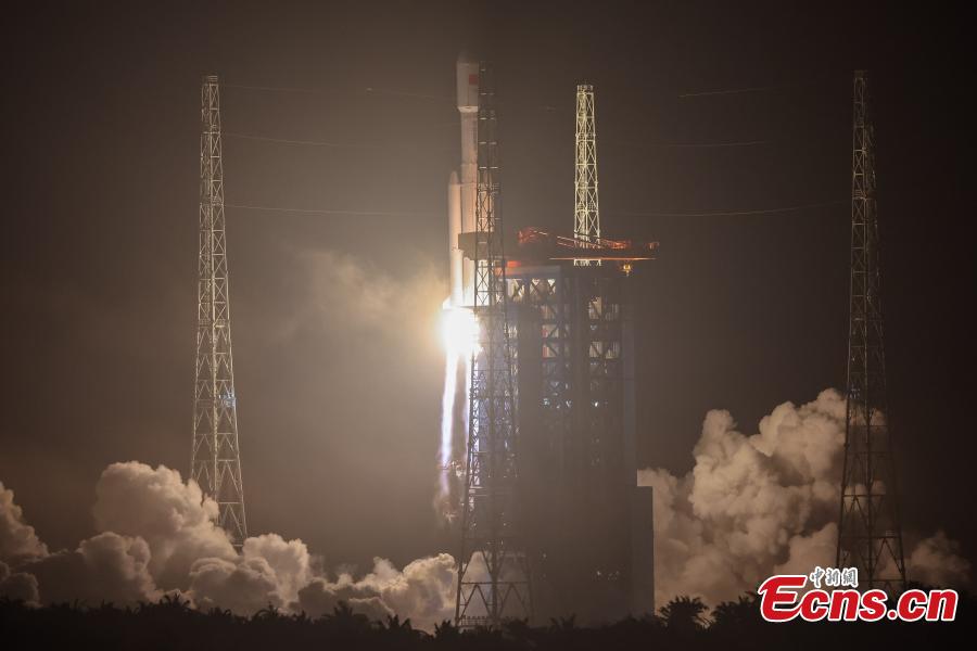 China inaugura plataforma de lan?amento de espa?onaves comerciais de Hainan