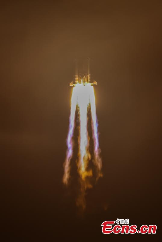 China inaugura plataforma de lan?amento de espa?onaves comerciais de Hainan