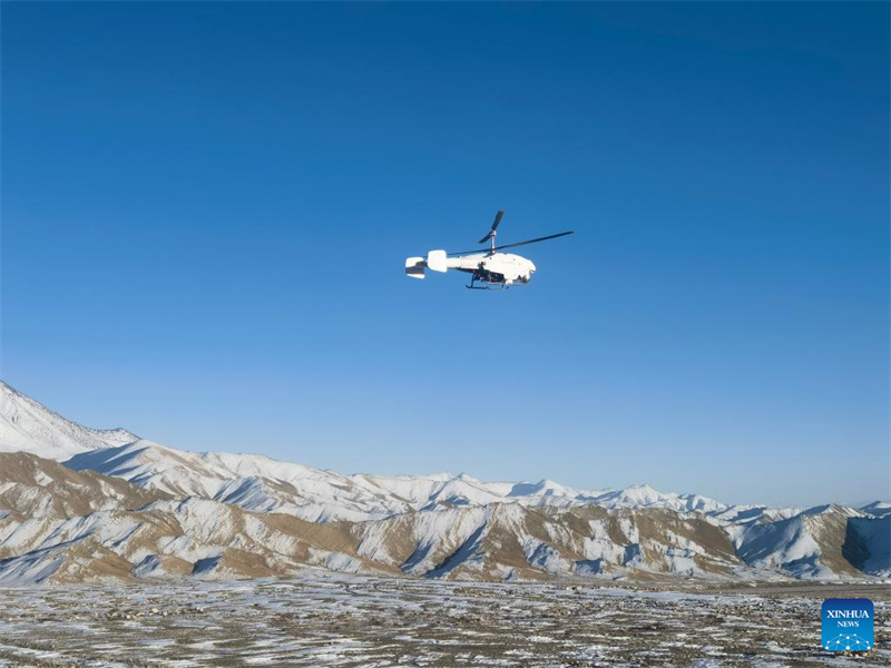 China certifica primeiro helicóptero n?o tripulado