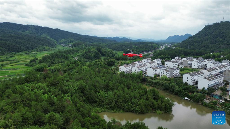 China certifica primeiro helicóptero n?o tripulado