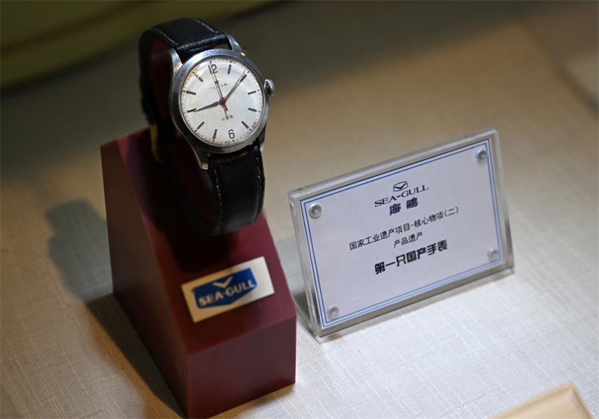 Fabricante de relógios chinesa SEA-GULL comemora 70o aniversário do primeiro relógio chicês em Tianjin